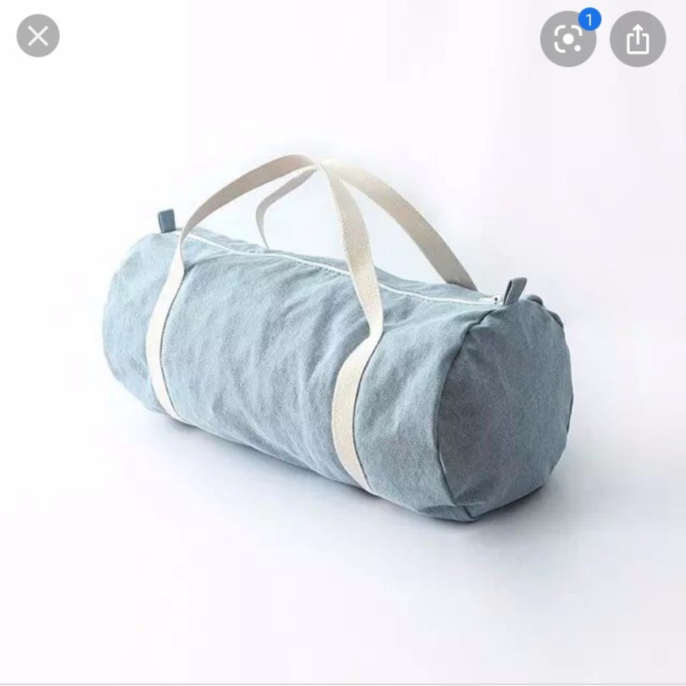 AA Denim Duffle Bag